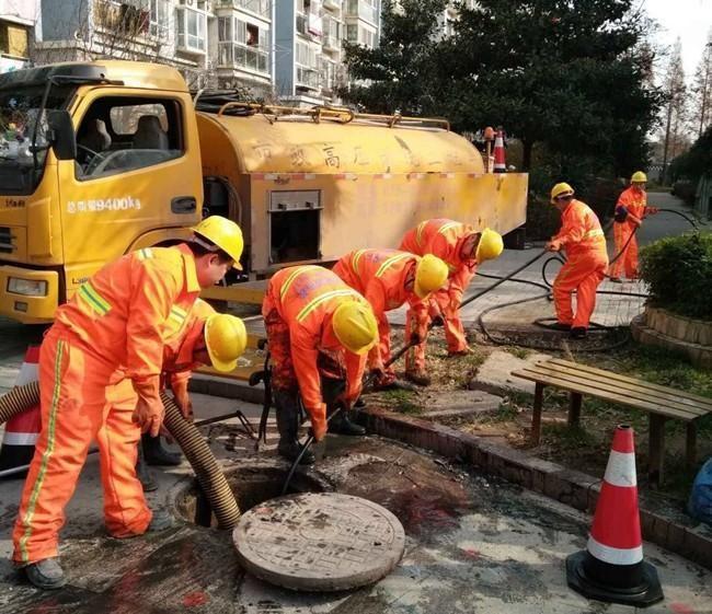 七叉镇市政管道清淤