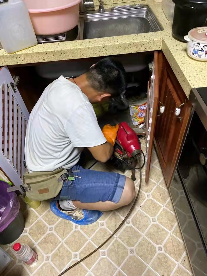 七叉镇通下水道